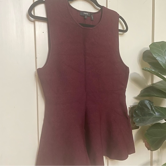 Maroon Empire Waist Tank - Picture 6 of 8